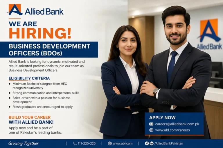 Allied Bank Business Development Officers Jobs 2026 : Eligibility, Requirements & How to Apply allied bank business development officers jobs eligibility requirements how to apply.........