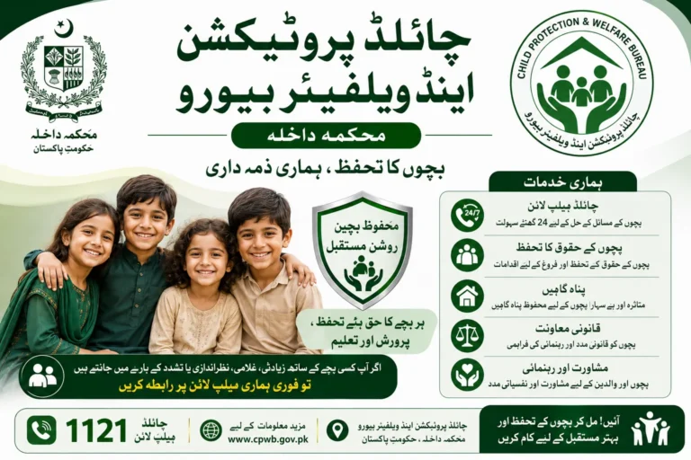 Child Protection & Welfare Bureau Jobs and Services in Punjab child protection welfare bureau jobs and services in punjab