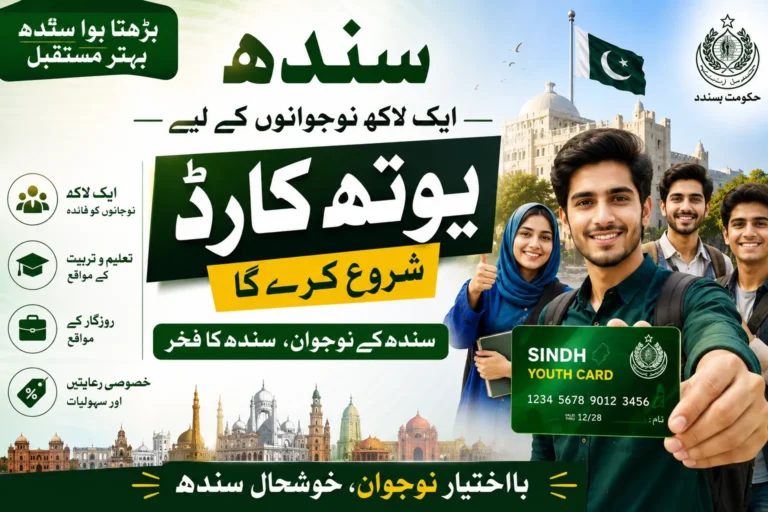 Sindh to Launch Youth Card for 100,000 Young People sindh to launch youth card for 100000 young people